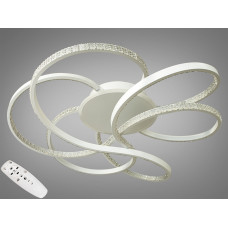 Потолочная LED-люстра с диммером и подсветкой, 140W.