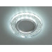 Декоративный точечный светильник со встроенной LED подсветкой