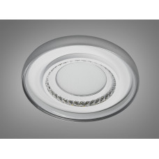 Круглий LED світильник з регулюванням кольору світла, 48W, білий