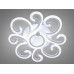 Красивая светодиодная люстра с трехцветной LED подсветкой, 90W