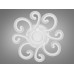 Красивая светодиодная люстра с трехцветной LED подсветкой, 90W