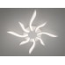 Потолочная светодиодная люстра с регулировкой яркости, 65W, белая