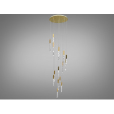 Современная светодиодная люстра, 35W 3001/16G