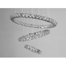 Хрустальная светодиодная люстра-подвес, 60W