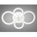 Светодиодная люстра смарт светильник с пультом, dimmer, 70Вт, белый
