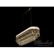 Хрустальная люстра овальной формы для гостиной 8028-80x30BHR