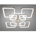 Потолочная люстра с диммером и LED подсветкой, цвет хром, 190W.