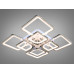 Потолочная люстра с диммером и LED подсветкой, цвет хром, 190W.