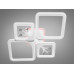LED люстра с димером и подсветкой, 100W