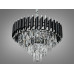 Современная хрустальная люстра 9001-500BK+CH