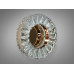 Впечатляющий настенный хрустальный LED светильник, 15W, золото