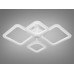 Светодиодная люстра смарт светильник с пультом dimmer, 52W, белый