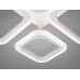 Светодиодная люстра смарт светильник с пультом dimmer, 52W, белый