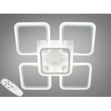 Біла світлодіодна люстра з регулюванням яскравості, 90W
