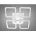Белая светодиодная люстра с регулировкой яркости, 90W