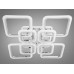 LED-люстра с диммером и цветной подсветкой, цвет хром, 145W A8060/4+4HR LED 3color dimmer