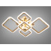 Светодиодная люстра смарт светильник с пультом, 80W, золото