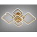 Светодиодная люстра смарт светильник с пультом, 80W, золото