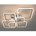 LED люстра смарт светильник с ИК пультом и диммером, 105W, хром