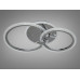 LED люстра с пультом, диммером и цветной подсветкой, 55W, хром A8180/2HR