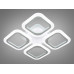 Потолочная LED-люстра с диммером и подсветкой, 50W.