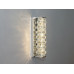 Уникальный настенный хрустальный LED светильник бра, 15W хром