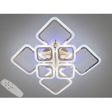 Сучасна LED люстра на пульті з підсвічуванням, 115W, золото