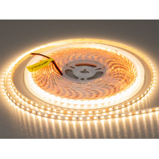 LED стрічка 12В, 120 діодів на метр, 5 мм, теплий