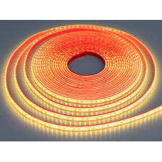 LED стрічка 12В, 120 шт/м, герметична, 8мм, теплий
