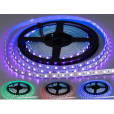 Светодиодная лента 12В, 60диодов на метр, 10мм, RGB 8W/метр.