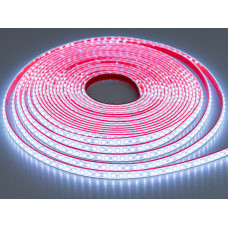 LED лента 24В, 120 шт/м, герметична, 8мм, холодный