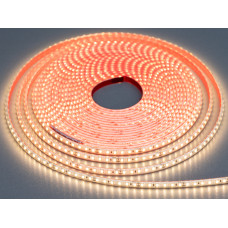 LED лента 24В, 120 шт/м, герметична, 8мм, теплый
