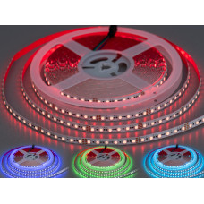 LED лента 24В, 108 диодов на метр, 8мм, RGB