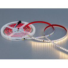 Адресная LED лента 12В, 126 диодов на метр, 8мм, теплый 12W/метр.