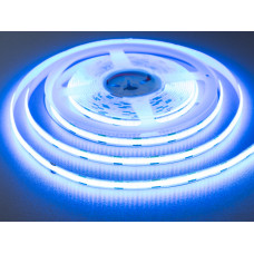 COB LED лента 12В, 320 диодов на метр, 8мм, голубой