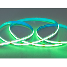 COB LED лента 12В, 320 диодов на метр, 8мм, зеленый