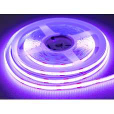 COB LED лента 12В, 320 диодов на метр, 8мм, сиреневый