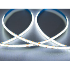COB LED лента 12В, 400 диодов на метр, 5мм, холодный
