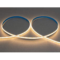 COB LED лента 12В, 400 диодов на метр, 5мм, теплый