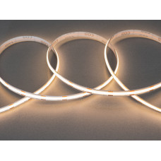 COB LED лента 12В, 480 диодов на метр, 8мм, теплый