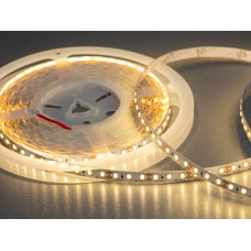 LED стрічка 12В, 120 діодів на метр, 8 мм, теплий