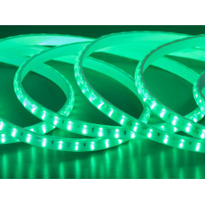 LED лента 220в, 288 шт/м, герметична, 10мм, зеленый