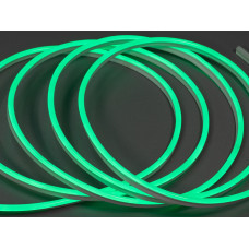 LED NEON 220в, герметичный, 7x15мм, зеленый
