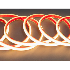 LED лента 220в, 288 шт/м, герметична, 10мм, теплый