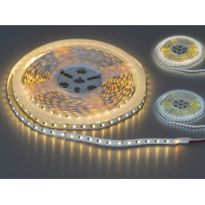 LED лента 24В, 192 диодов на метр, 8мм, теплый+холодный