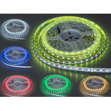 LED лента 24В, 108 диодов на метр, 10мм, RGB