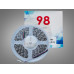 LED лента 24В, 108 диодов на метр, 10мм, RGB