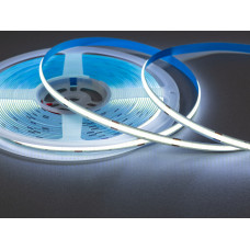 COB LED лента 24В, 320 диодов на метр, 8мм, холодный