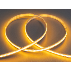 COB LED лента 24В, 320 диодов на метр, 8мм, желтый