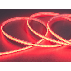 COB LED лента 24В, 320 диодов на метр, 8мм, красный